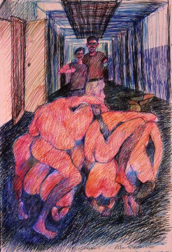Abu Ghraib Human Pile