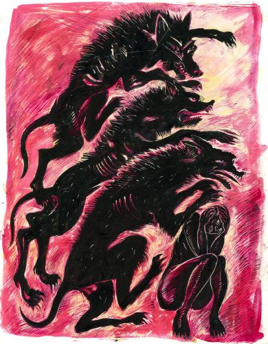 black dogs